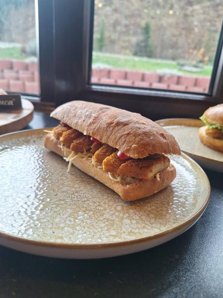 Sandwich cu Șnițel de Post